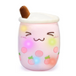 Plush Bubble Tea Glowing and Super Soft Night Lights Pillow