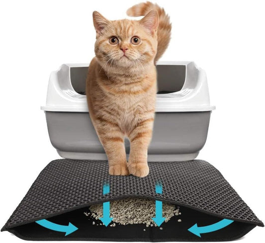 Double Layer Trapping Cat Litter Mat