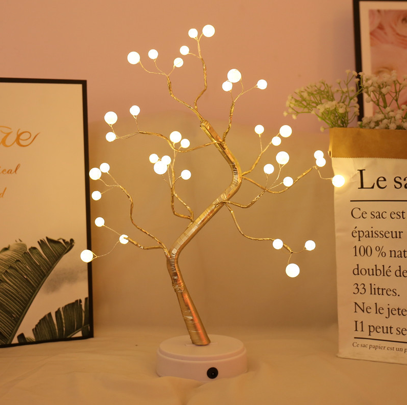 New Creative Led Lights Pearl Tree